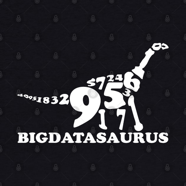 Big Data Dinosaur - Machine Learning Data Analyst by orumcartoons